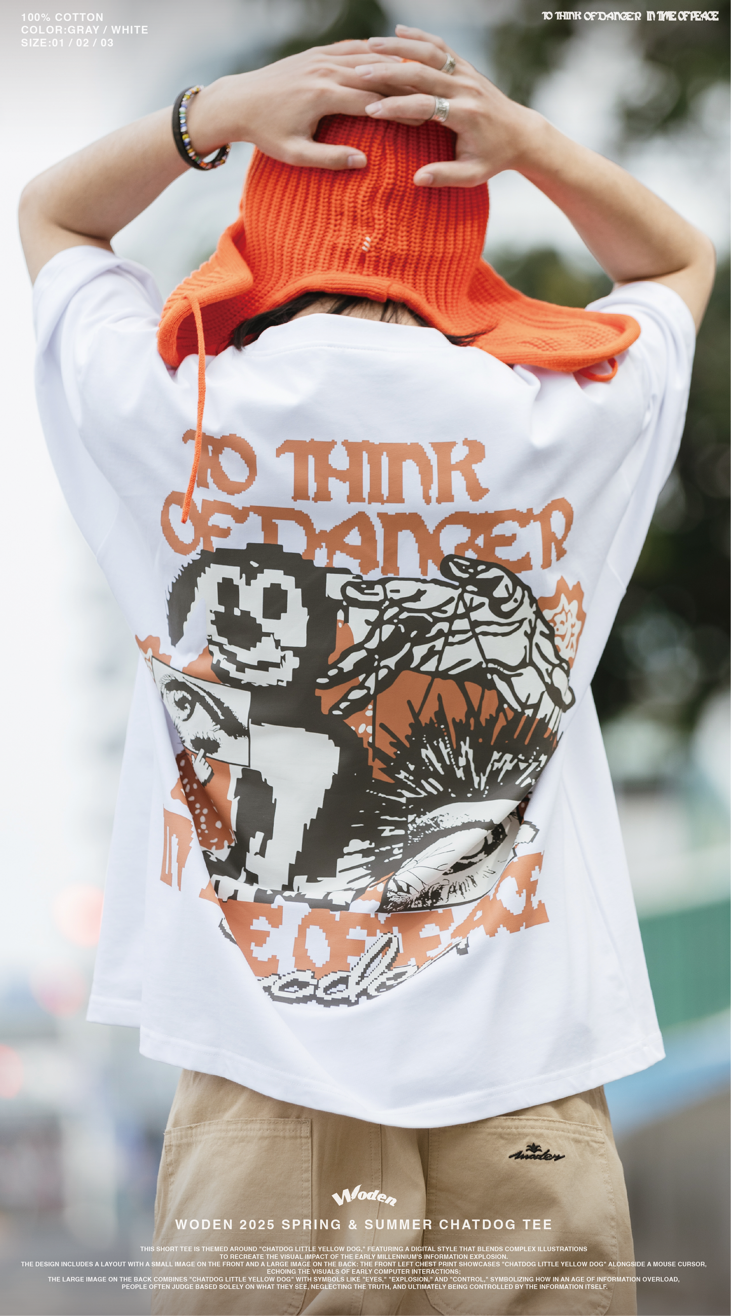 WODEN 2025 Spring & Summer 030 ChatDOG Tee