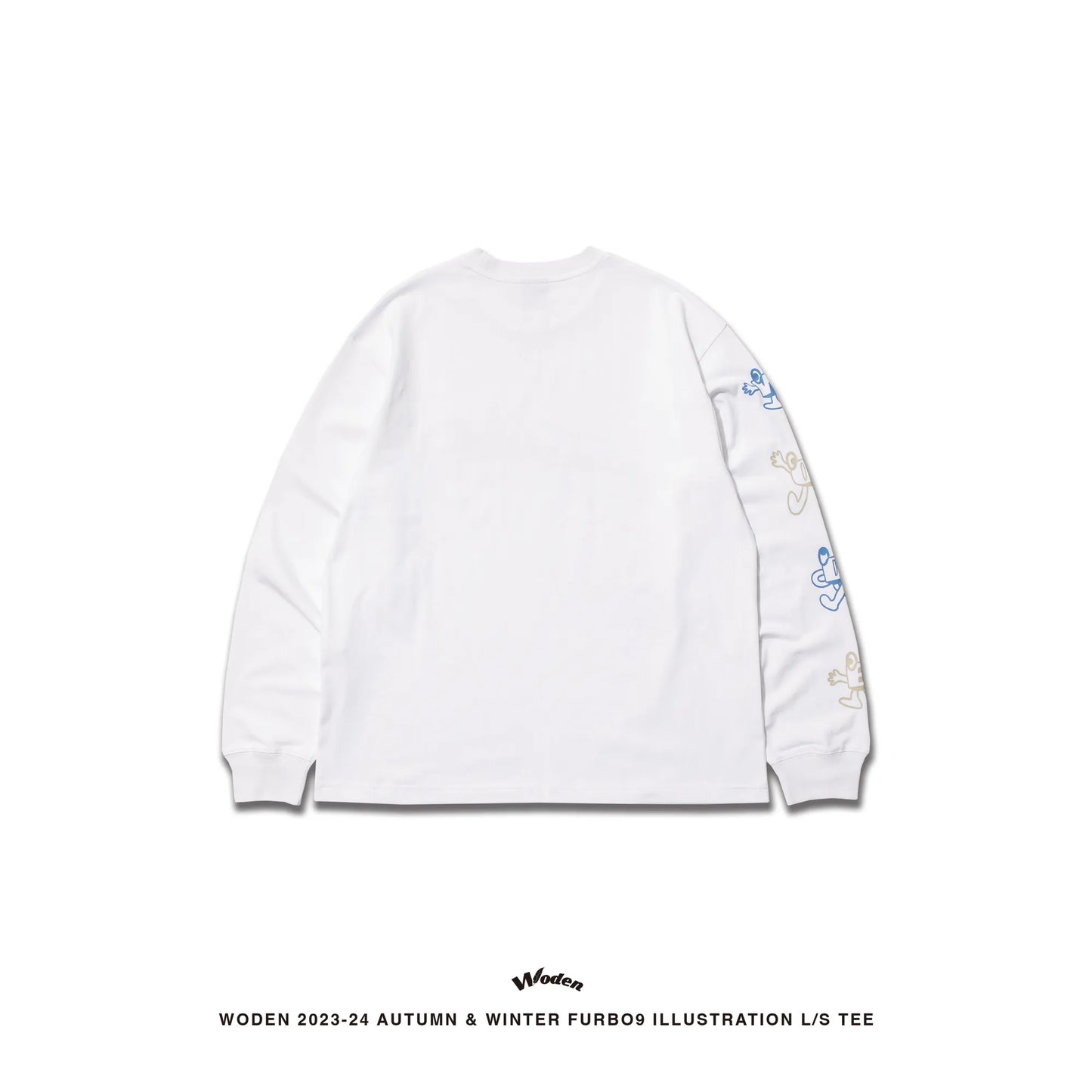 WODEN 2023-24 Autumn & Winter Furbo9 illustration L/S tee