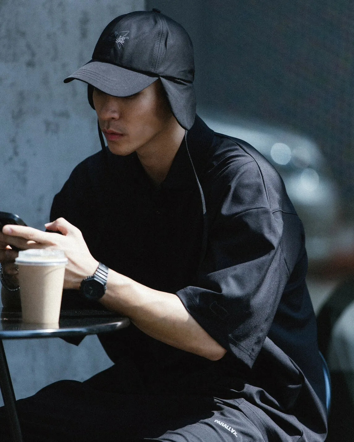 parallax.tp 23 S/S “Mutationem”Aviator Hat