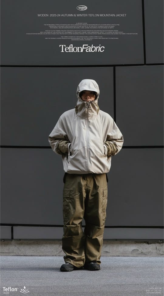 WODEN 2023-24 Autumn & Winter 063 Teflon Mountain Jacket
