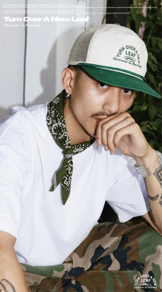 WODEN 2025 Spring & Summer 053 Retro Font Trucker Hat