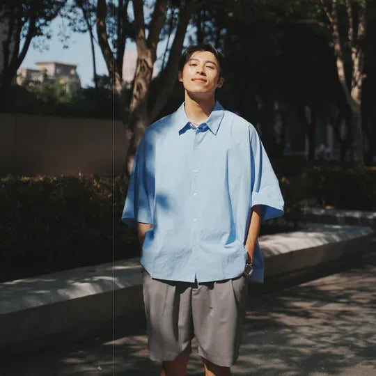P.B.P LOOSE OXFORD SHIRTS