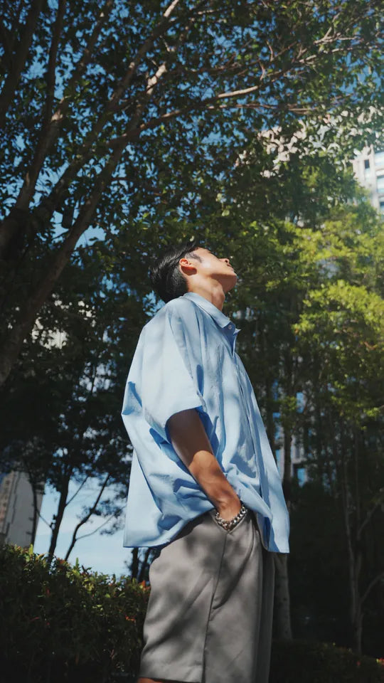 P.B.P LOOSE OXFORD SHIRTS