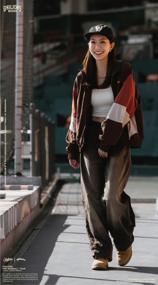 WD 25SS 018 X Unilions Patchwork Sport Jacket