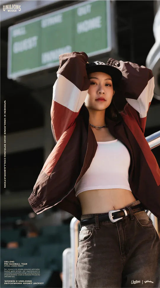 WD 25SS 018 X Unilions Patchwork Sport Jacket