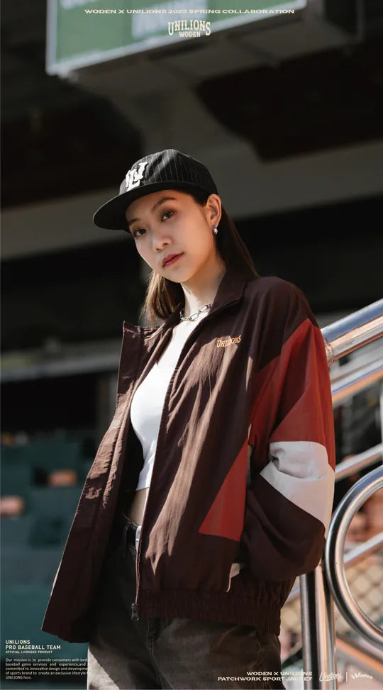 WD 25SS 018 X Unilions Patchwork Sport Jacket