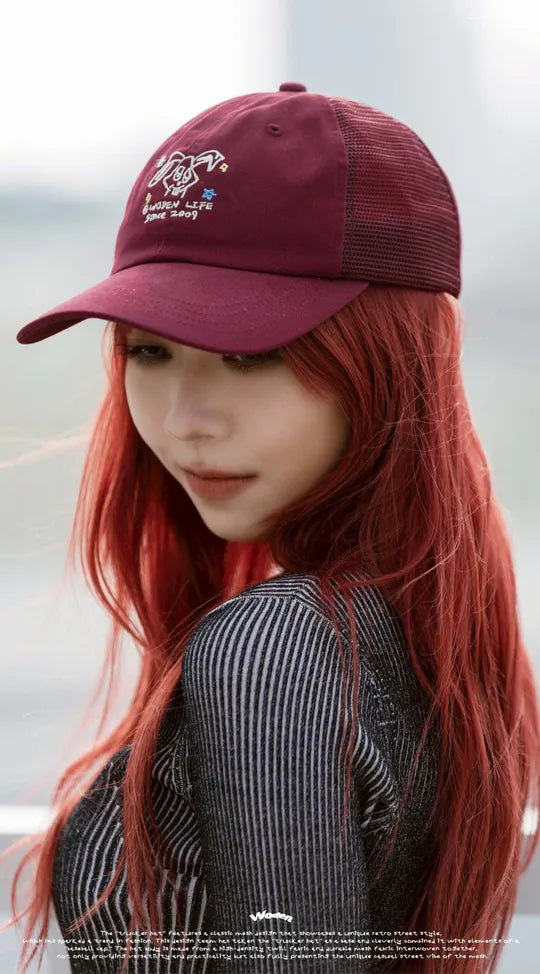 WODEN 2025 Spring & Summer 029 Doodle Trucker Hat