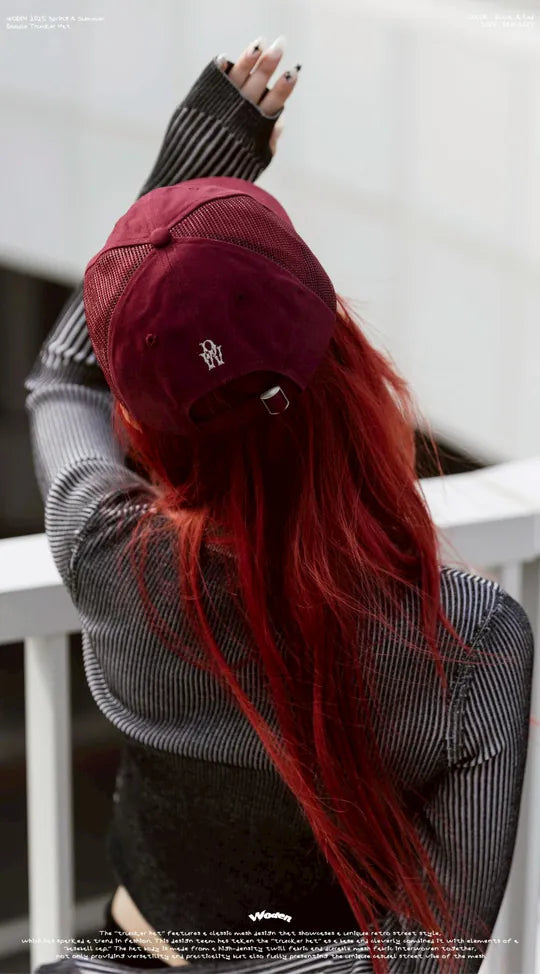 WODEN 2025 Spring & Summer 029 Doodle Trucker Hat