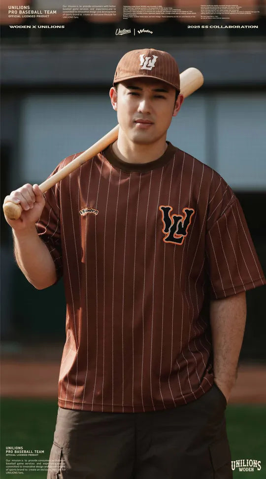 WD 25SS 012 X Unilions Pin stripes Tee