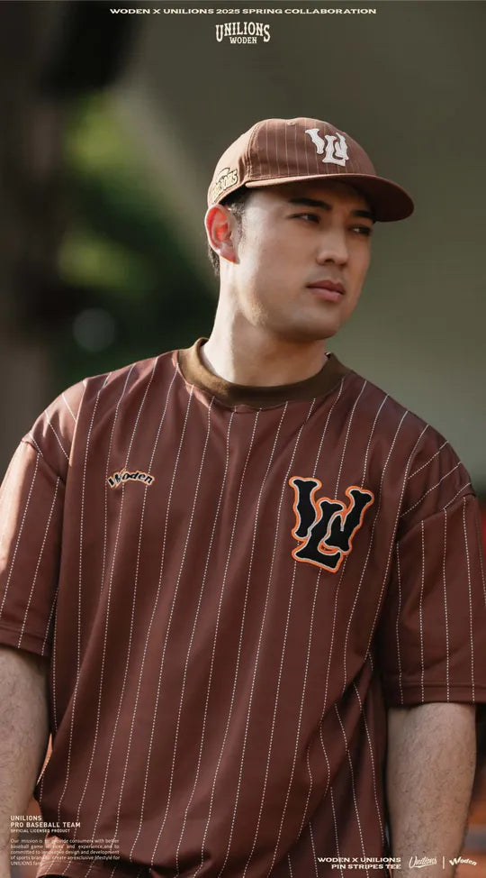 WD 25SS 012 X Unilions Pin stripes Tee