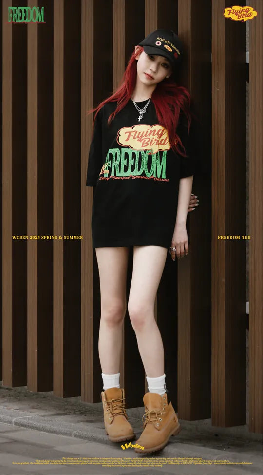 WODEN 2025 Spring & Summer 032 Freedom Tee