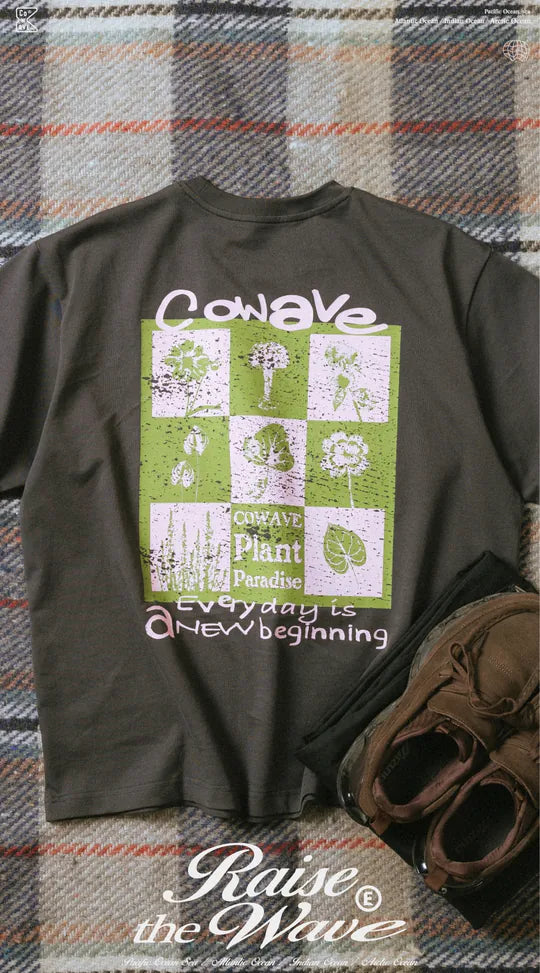 COWAVE 2025 Spring & Summer Destroy Plants Tee
