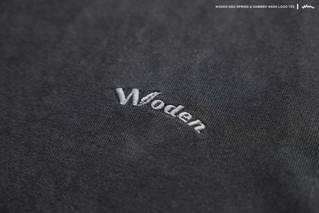 WODEN 2023 Spring & Summer 031 Wash LOGO tee