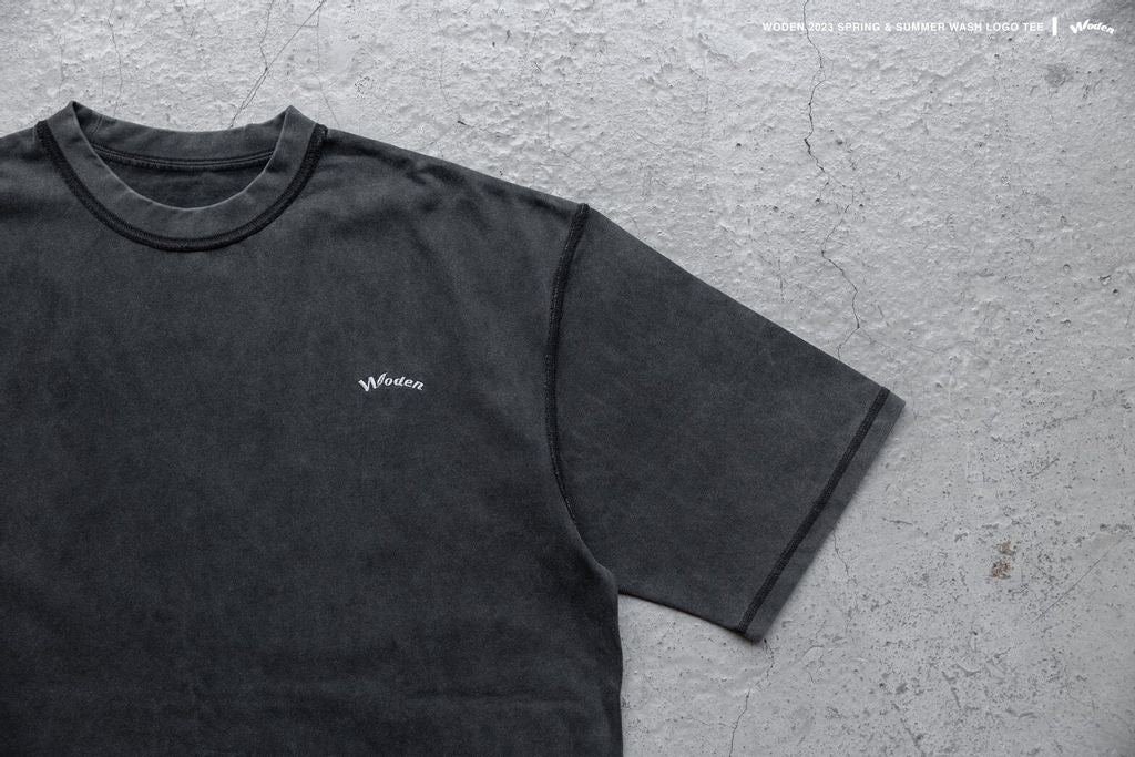 WODEN 2023 Spring & Summer 031 Wash LOGO tee