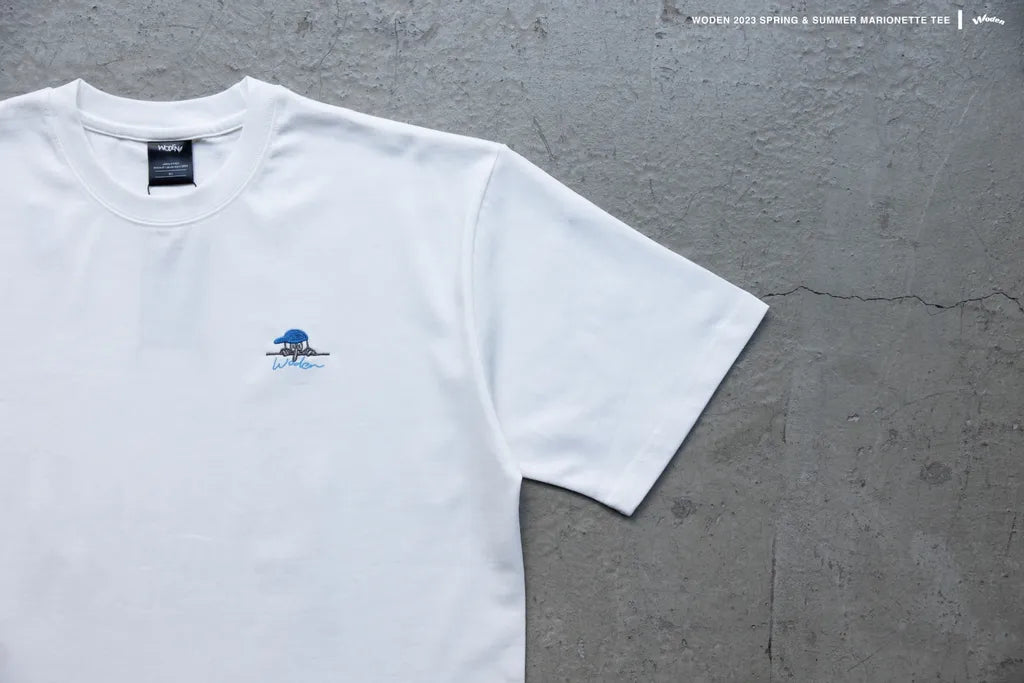 WODEN 2023 Spring & Summer 052 Marionette tee 白色