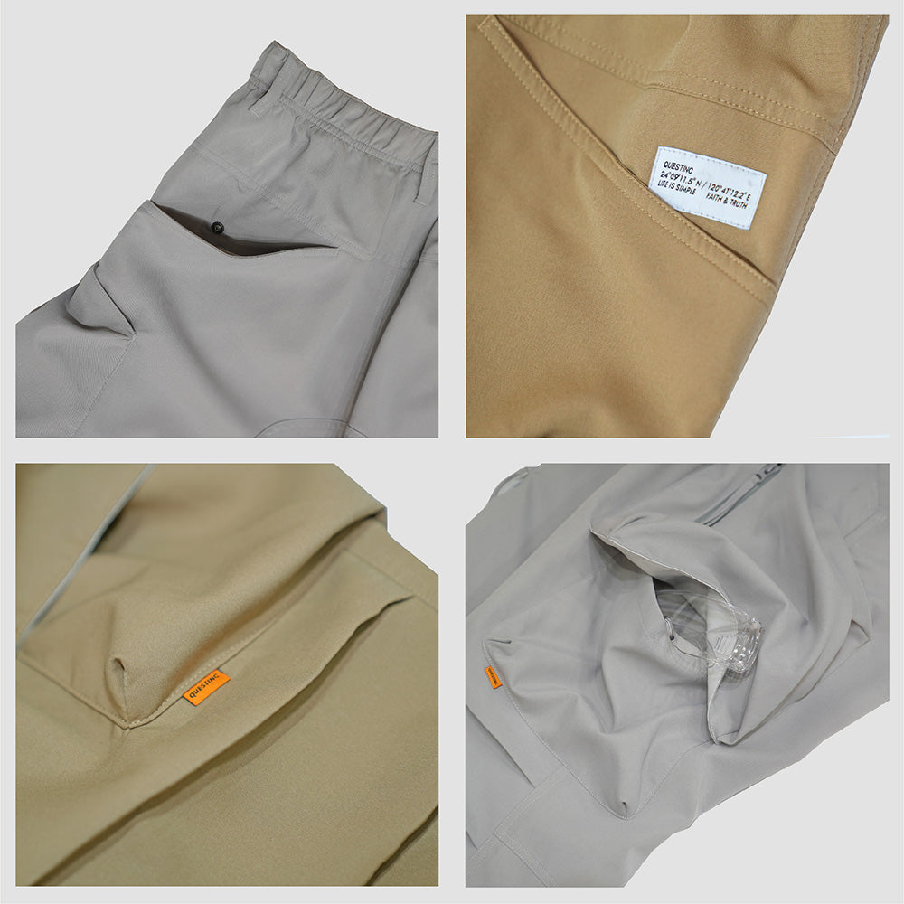 QUEST NYLON FUNCTIONAL PANTS - 機能多口袋長褲