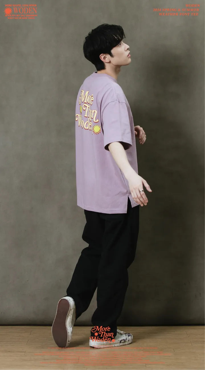 WODEN 2024 Spring & Summer 054 Weather Font Tee