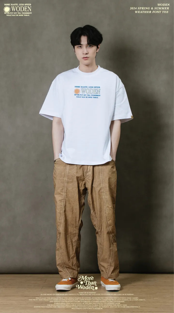 WODEN 2024 Spring & Summer 054 Weather Font Tee