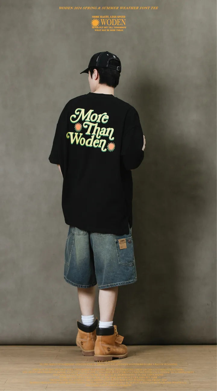 WODEN 2024 Spring & Summer 054 Weather Font Tee