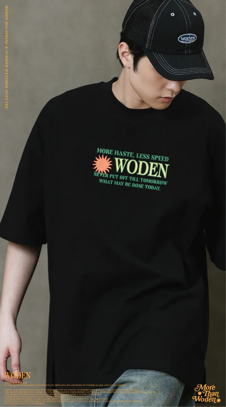 WODEN 2024 Spring & Summer 054 Weather Font Tee