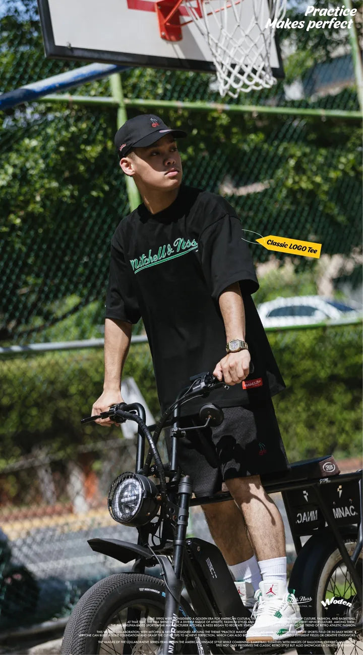 WODEN / Mitchell & Ness 2024 Spring & Summer 077 Classic LOGO Tee