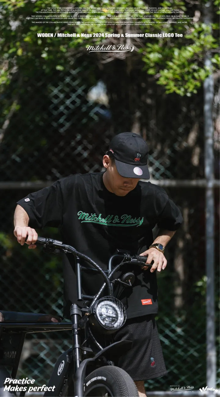 WODEN / Mitchell & Ness 2024 Spring & Summer 077 Classic LOGO Tee