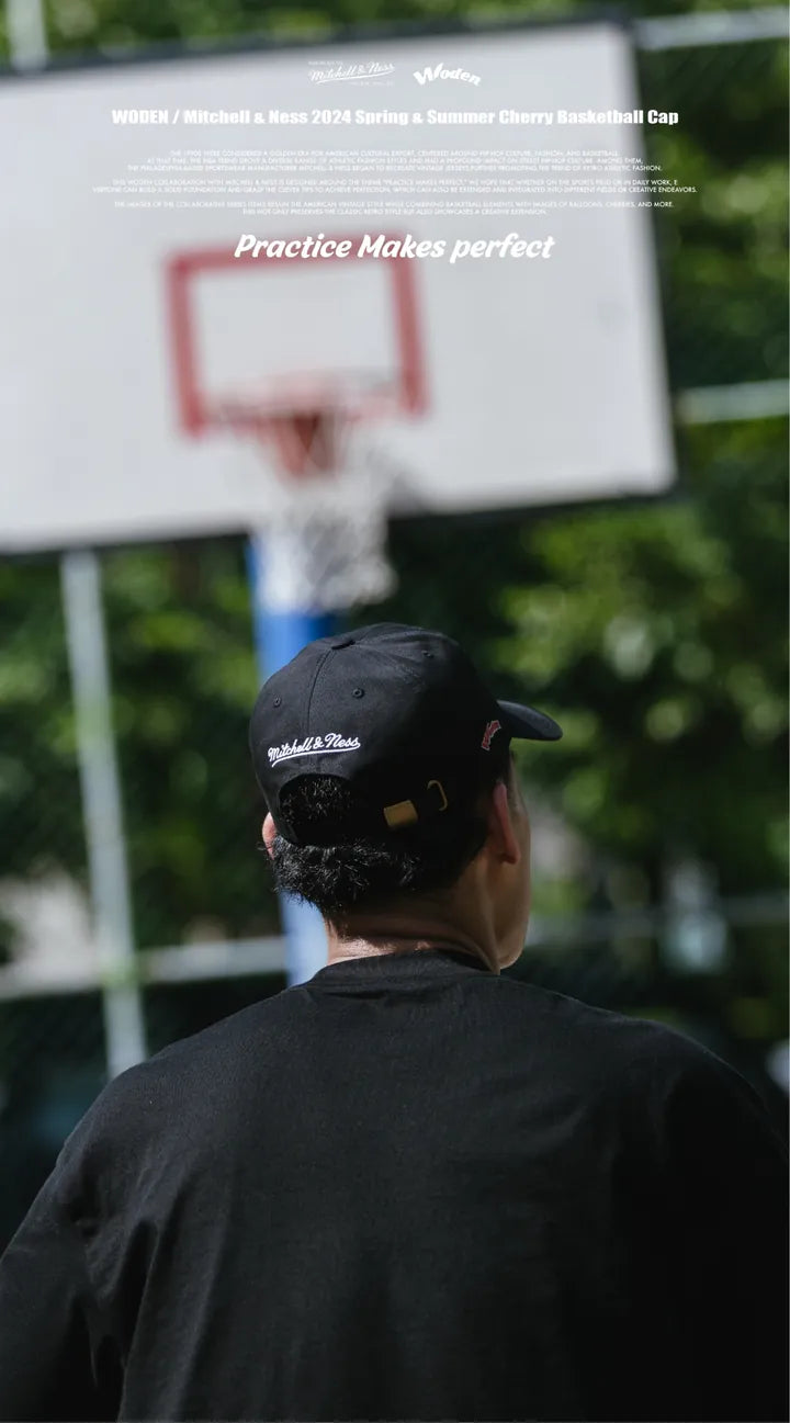 WODEN / Mitchell & Ness 2024 Spring & Summer 076 Cheery Basketball Cap