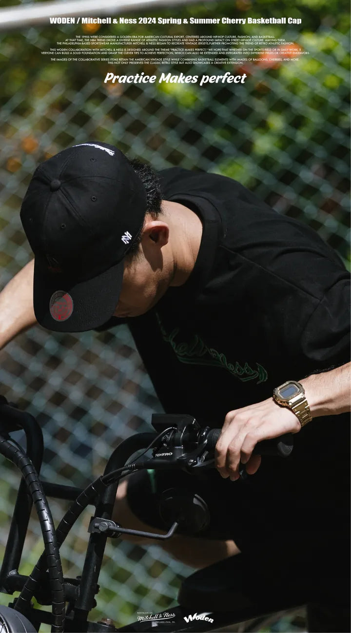 WODEN / Mitchell & Ness 2024 Spring & Summer 076 Cheery Basketball Cap