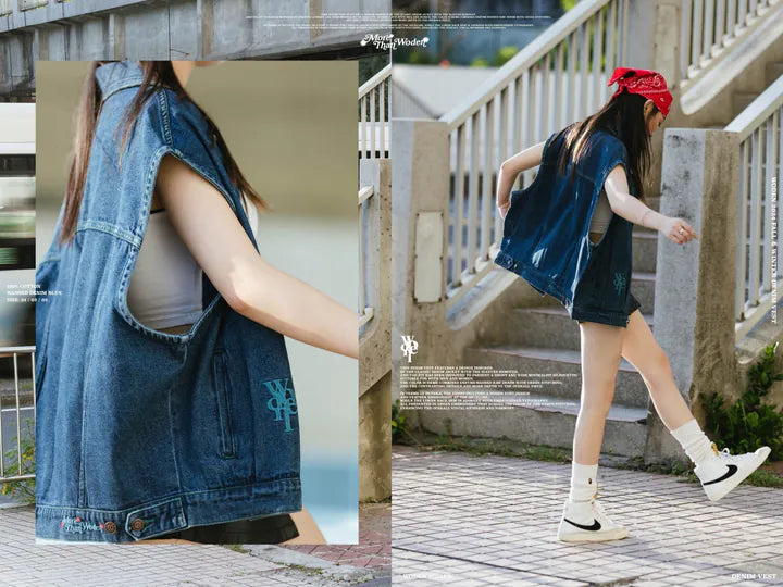 WODEN 2024 Fall & Winter 028 Denim Vest