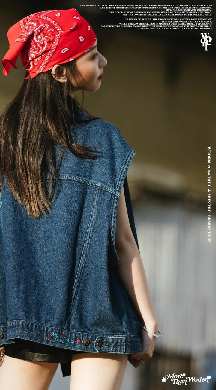 WODEN 2024 Fall & Winter 028 Denim Vest