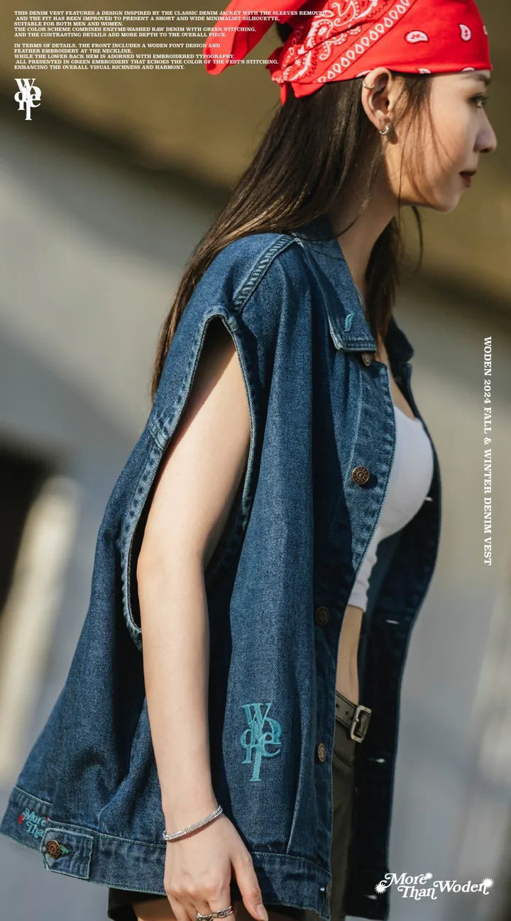 WODEN 2024 Fall & Winter 028 Denim Vest