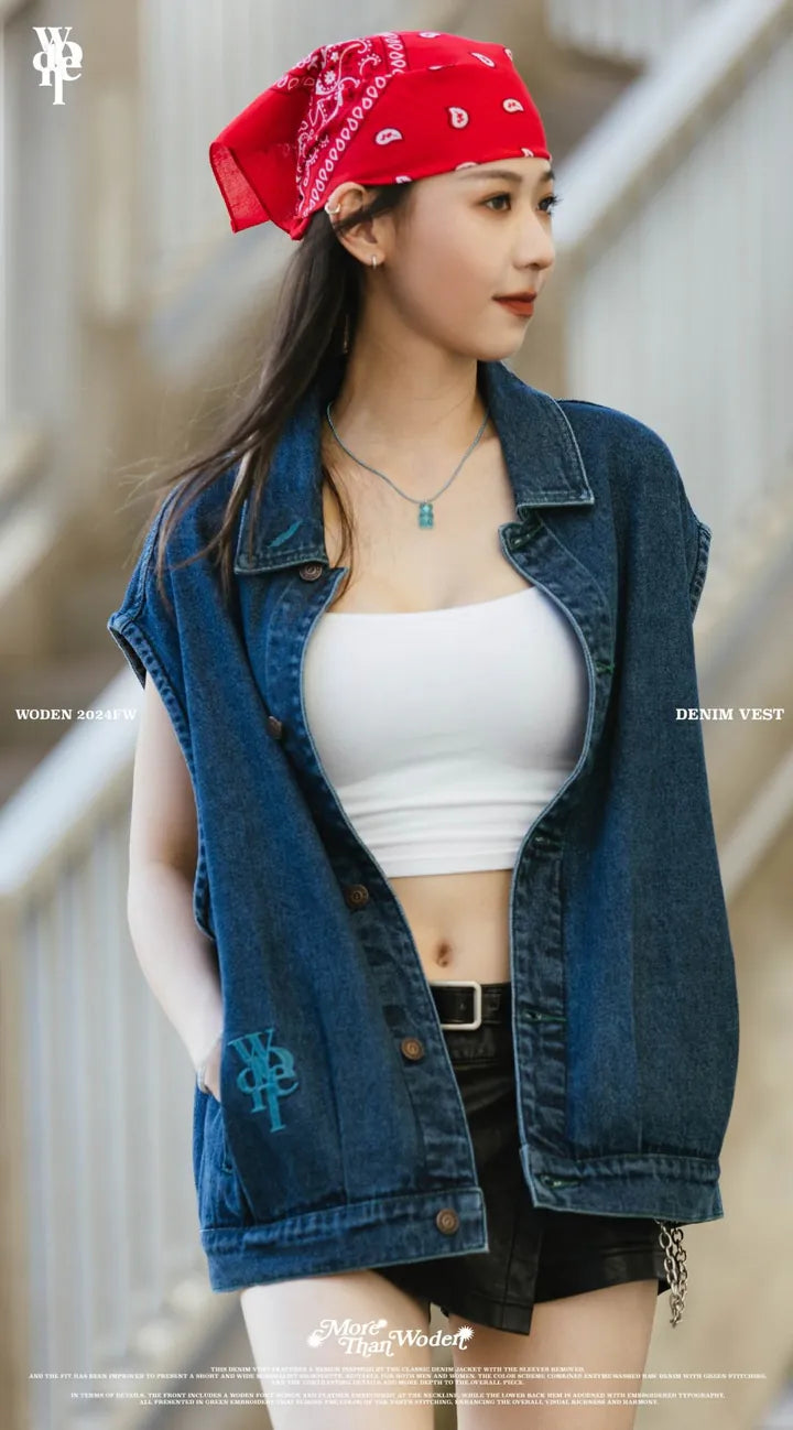 WODEN 2024 Fall & Winter 028 Denim Vest