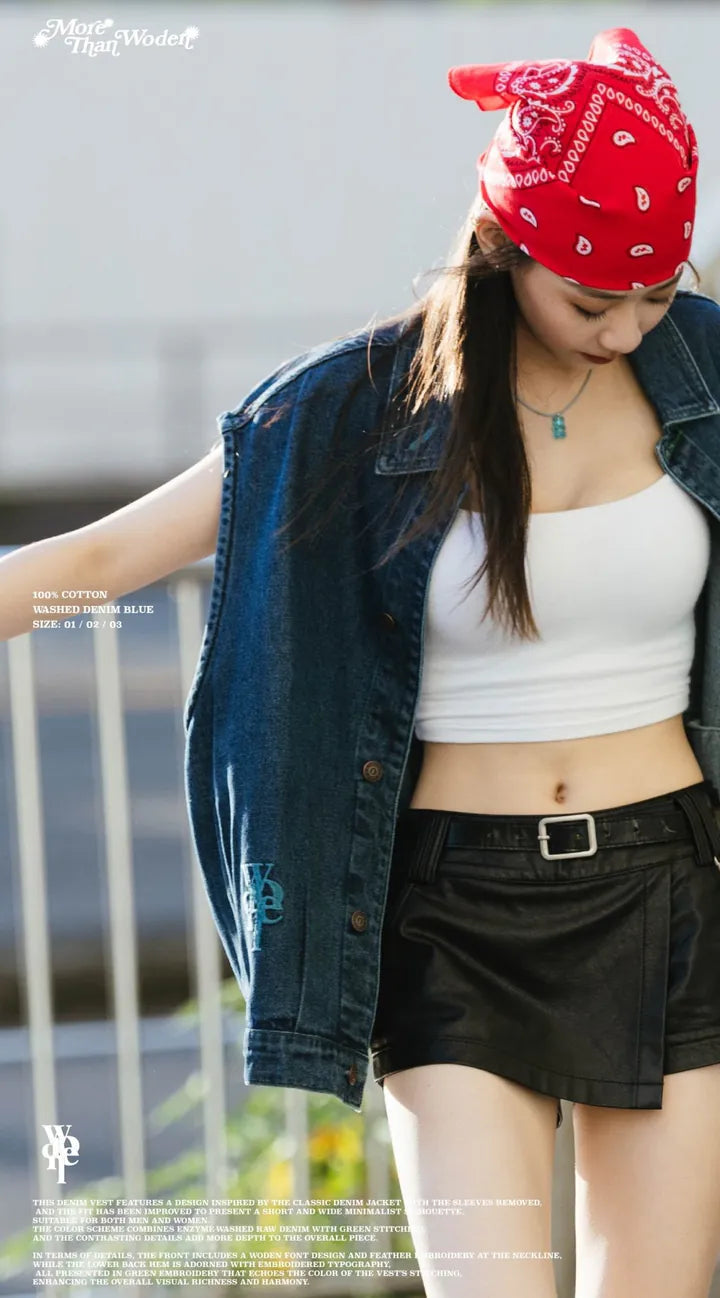 WODEN 2024 Fall & Winter 028 Denim Vest