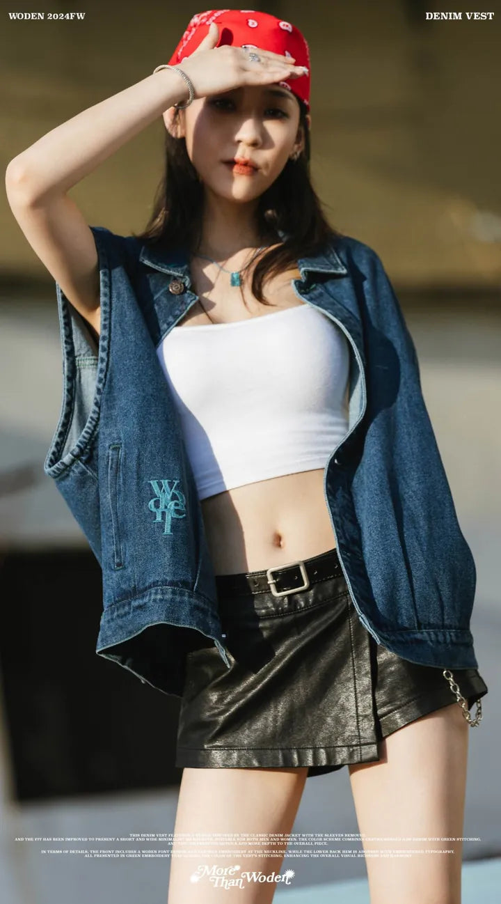 WODEN 2024 Fall & Winter 028 Denim Vest