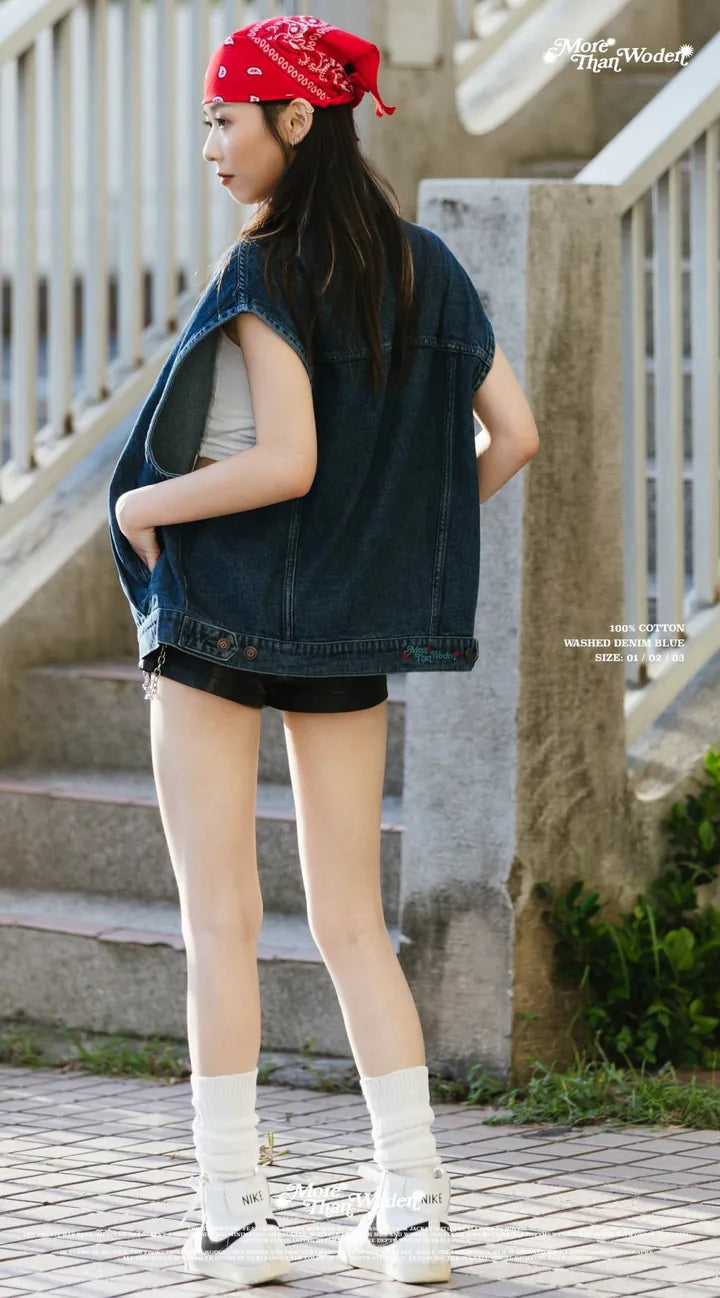 WODEN 2024 Fall & Winter 028 Denim Vest