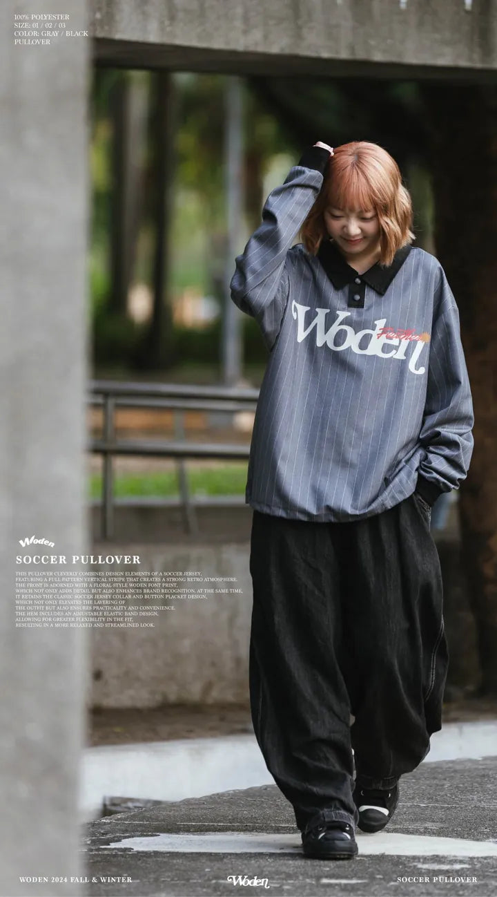 WODEN 2024 Fall & Winter 035 Soccer pullover