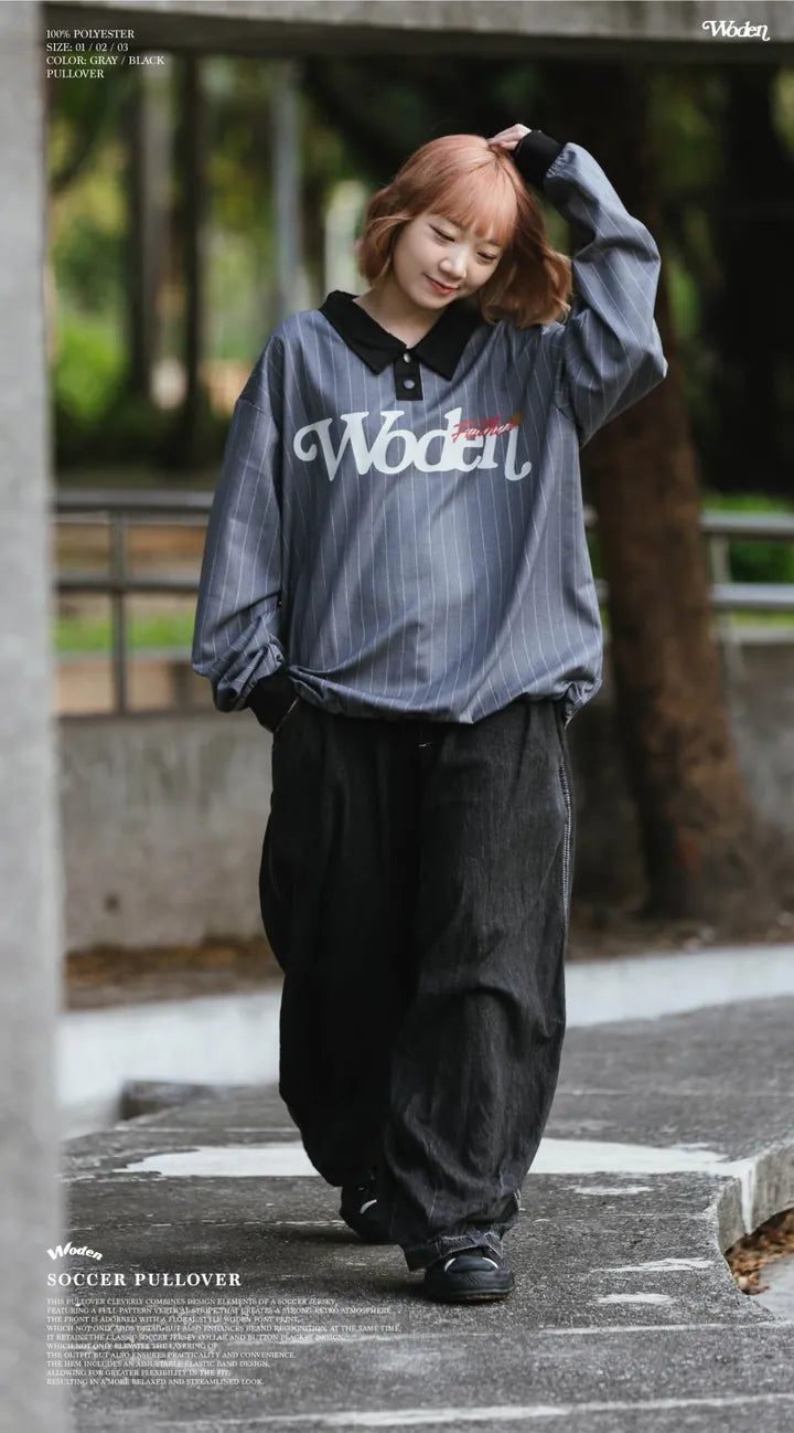 WODEN 2024 Fall & Winter 035 Soccer pullover