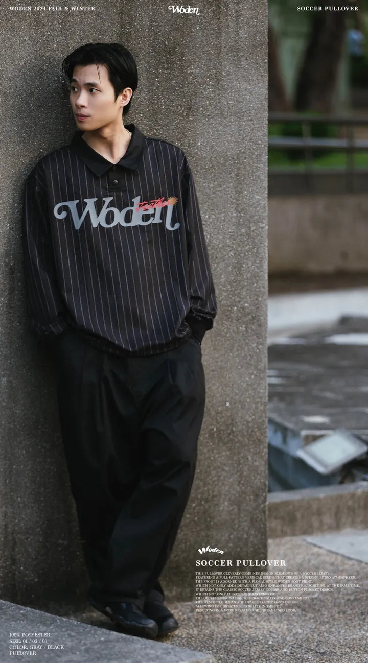 WODEN 2024 Fall & Winter 035 Soccer pullover
