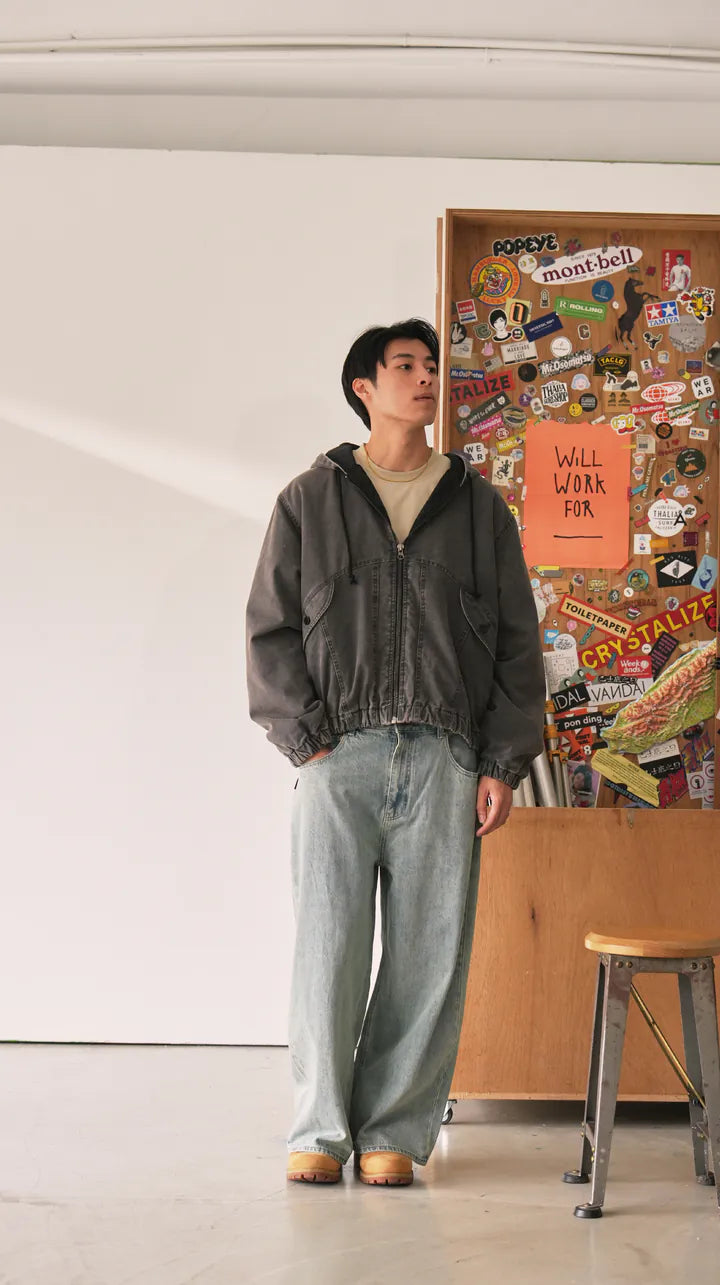 P.B.P WORK HOODED JACKET