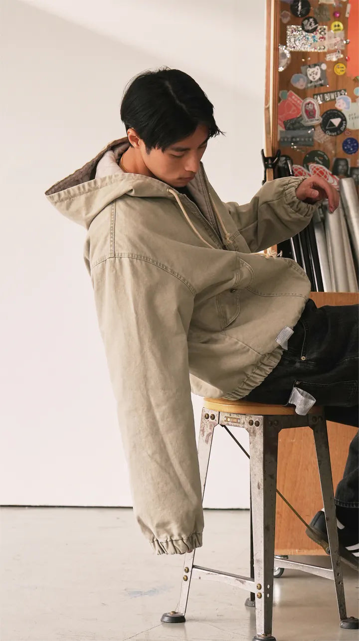 P.B.P WORK HOODED JACKET
