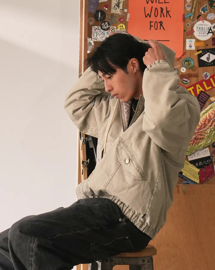 P.B.P WORK HOODED JACKET
