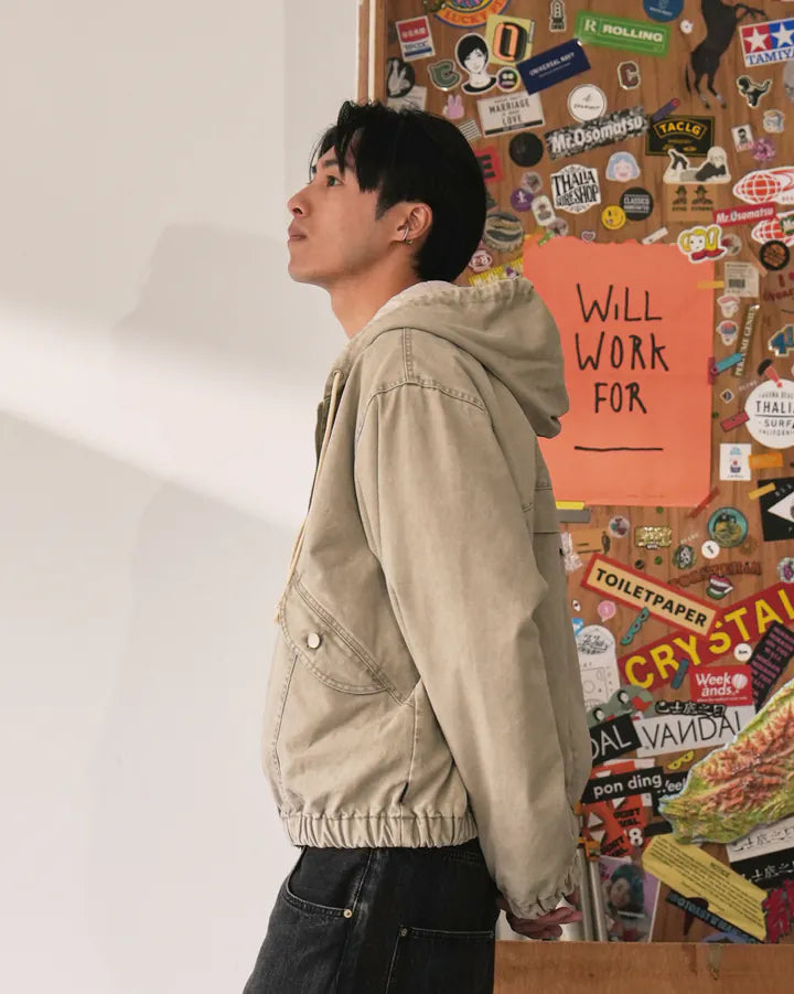 P.B.P WORK HOODED JACKET