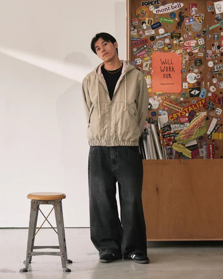 P.B.P WORK HOODED JACKET