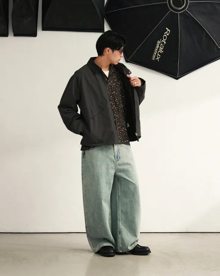 P.B.P Loose-Fit Harrington Jacket