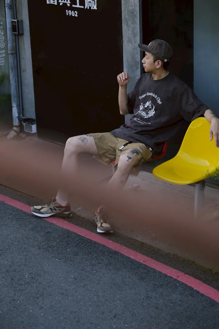 Filter017 B.D.O.三明治與文化人竹節棉短T