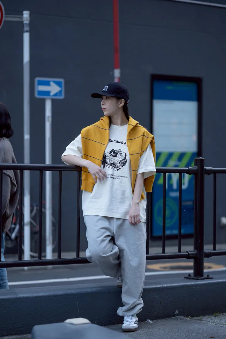 Filter017 B.D.O.三明治與文化人竹節棉短T