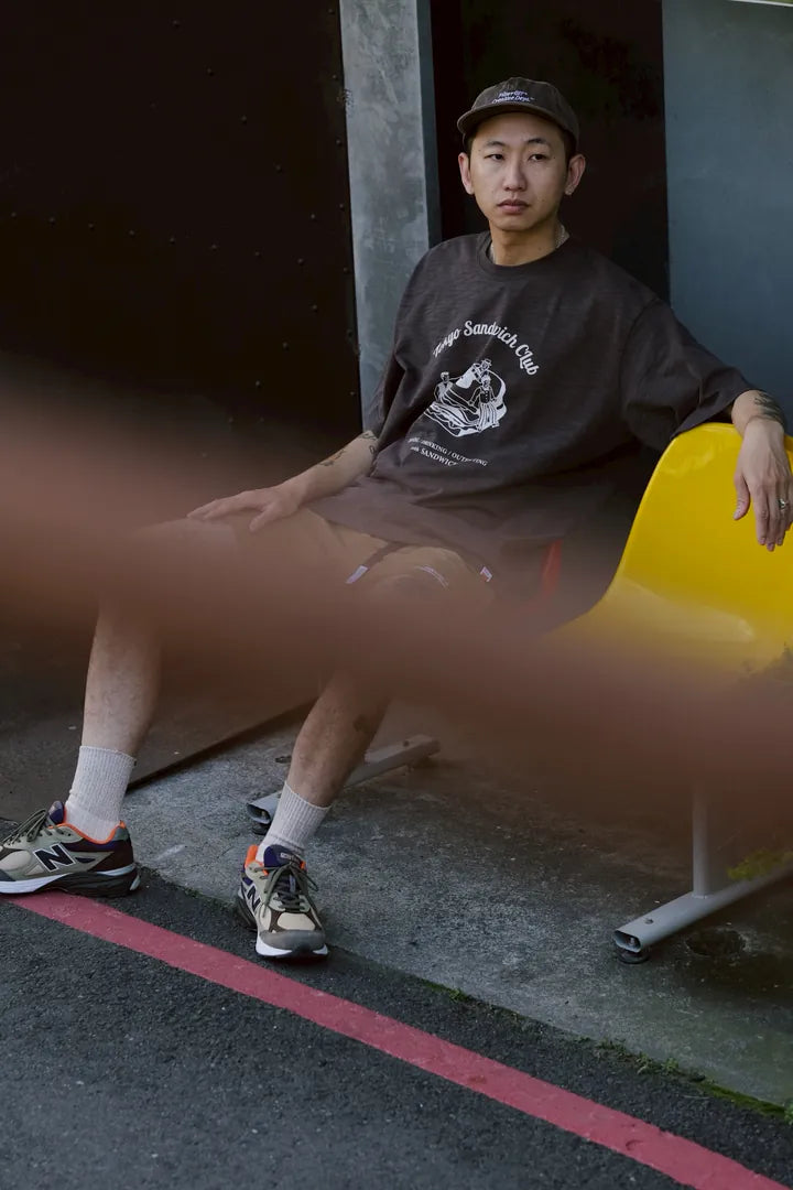 Filter017 B.D.O.三明治與文化人竹節棉短T