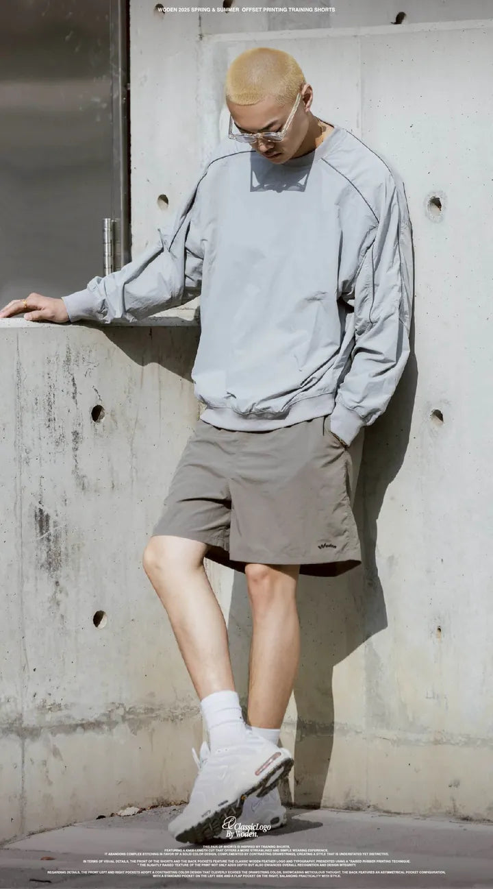 WODEN 2025 Spring & Summer 027 Offset Printing Training Shorts