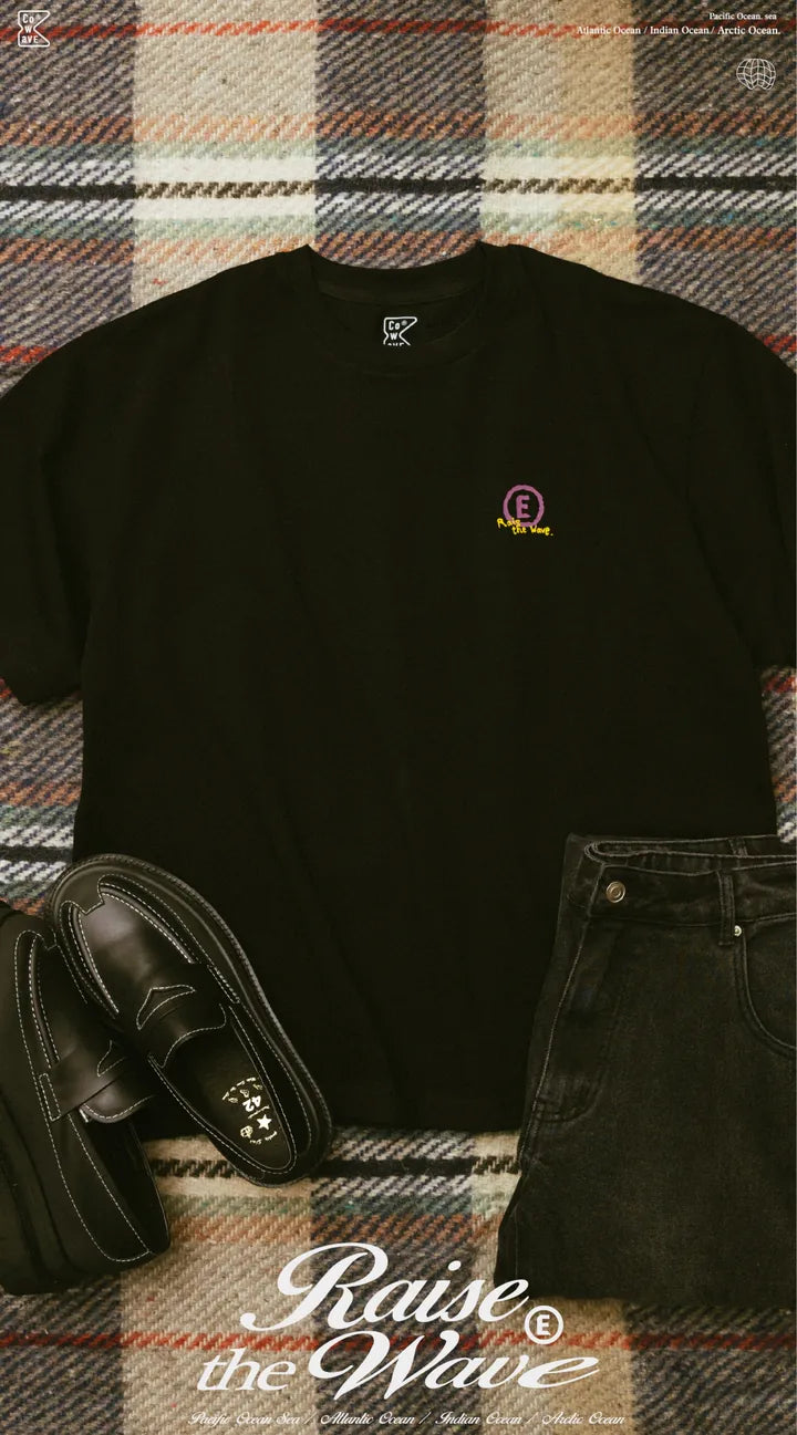 COWAVE 2025 Spring & Summer Mushroom illustration Tee