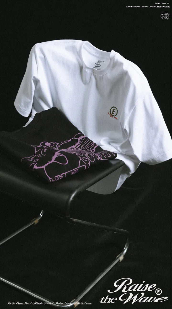 COWAVE 2025 Spring & Summer Mushroom illustration Tee